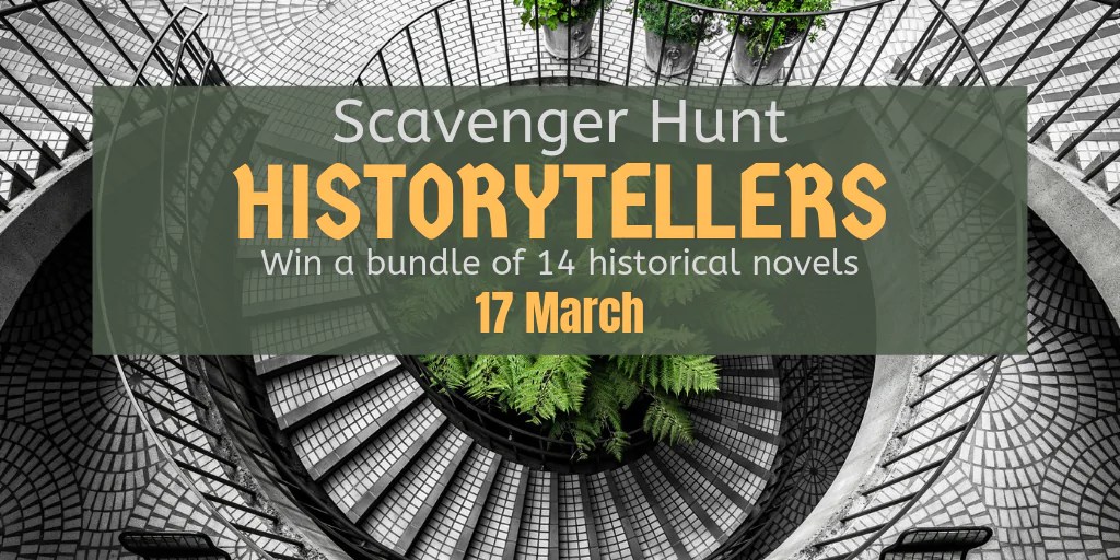 HISTORYTELLERS Scavenger Hunt - 17 March 2019 - Your chance to win a bundle of 14 historical novels set in the 1910s, 1920s and 1930s