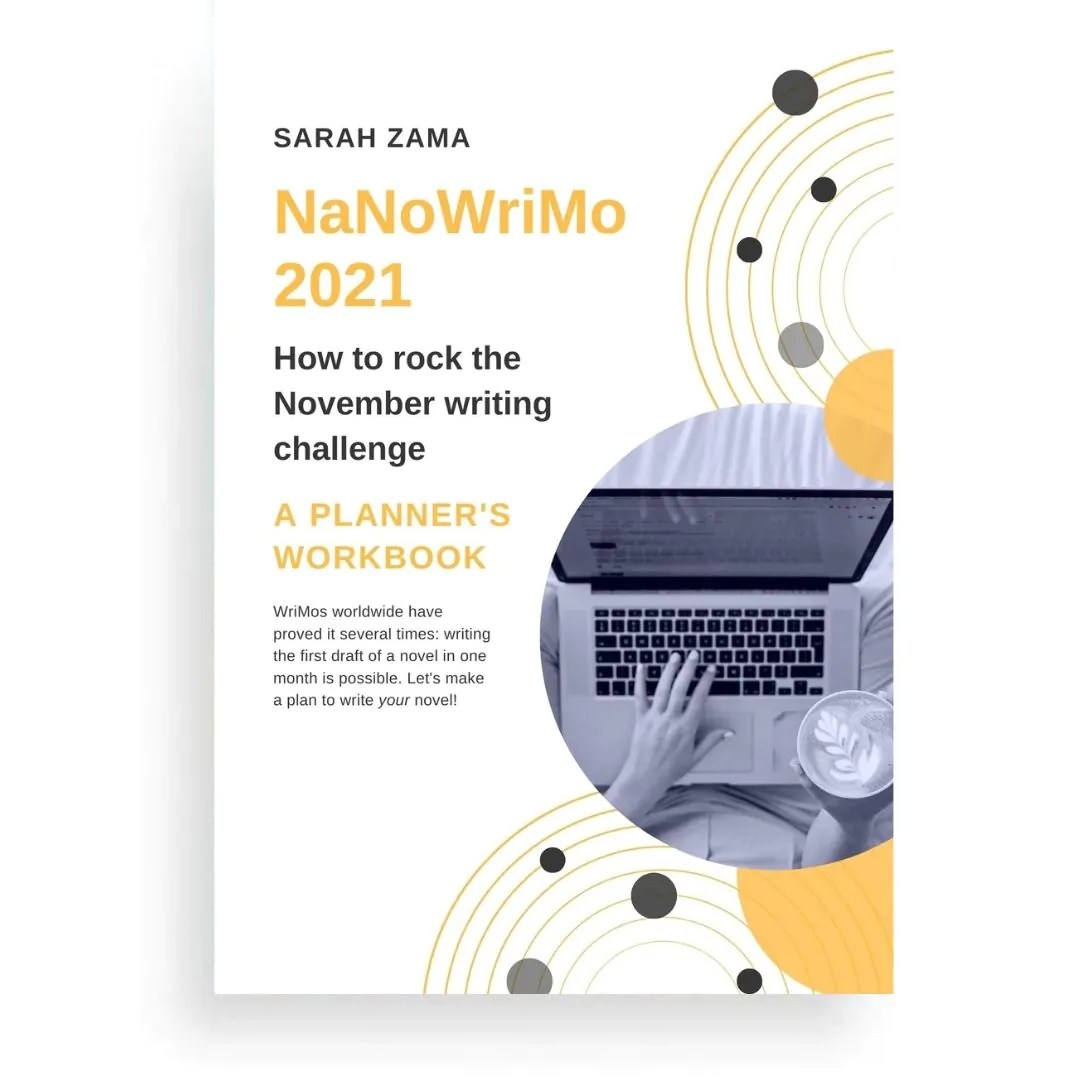 This booklet is a collection of most of the templates that I use to prepare my NaNoWriMo. There are pages to work out the plot, the characters and the setting, and of course, there are calendars and a word tracker. It comes in a version for planners and one for pantsers.