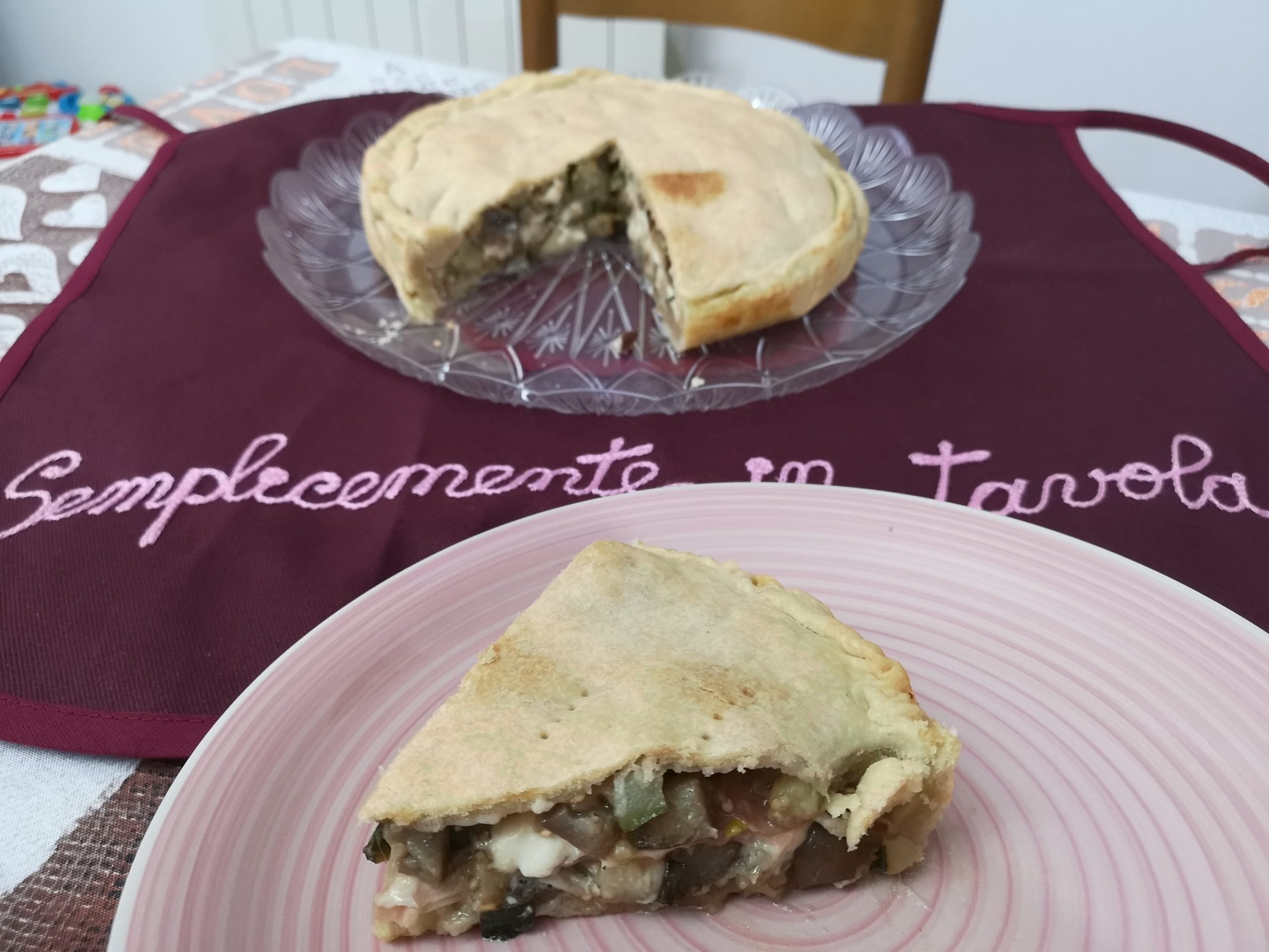 Torta Di Pasta Brise Ripiena Semplicemente In Tavola