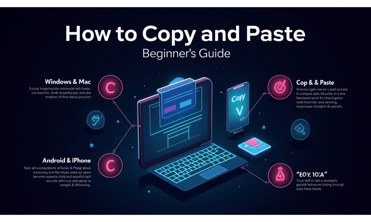 how to copy and paste