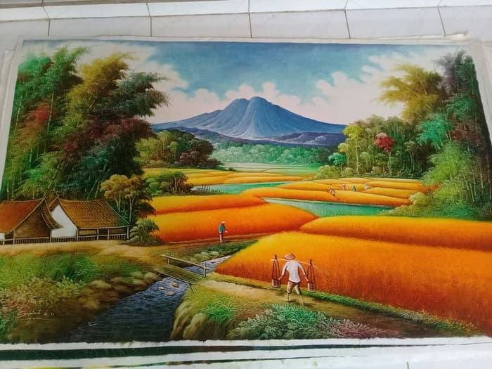 12 Contoh Lukisan Pemandangan Alam Paling Indah Dengan Menggunakan - Gambar lukisan pemandangan senja #gambar #lukisan #pemandangan #senja 12 Contoh Lukisan Pemandangan Alam Paling Indah Dengan Menggunakan, Gambar lukisan pemandangan senja