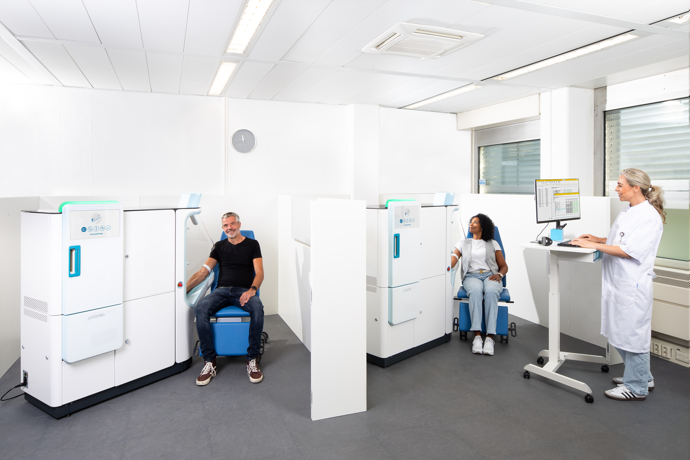 the Aletta device that automates blood collection