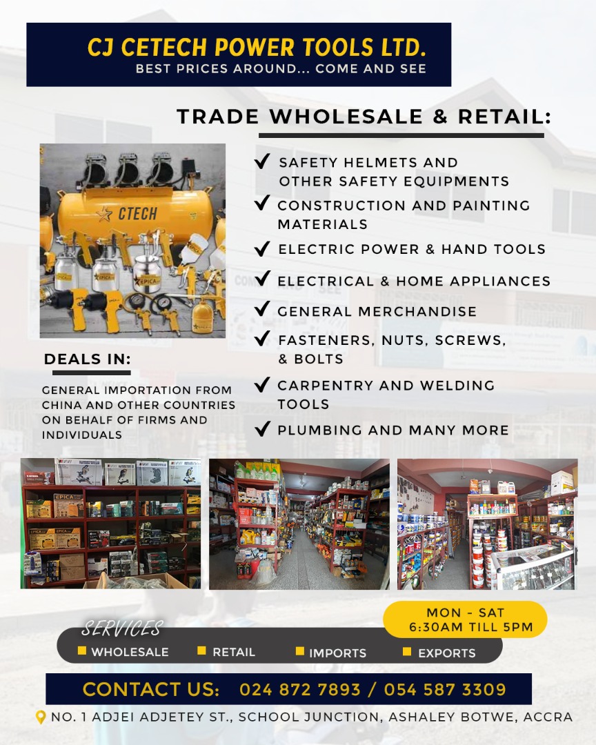 Cetech Ghana shop department store flyer