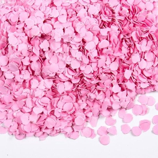 Confettis rose petit 100g