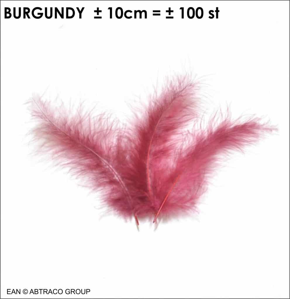Plumes Burgundy (bordeau)