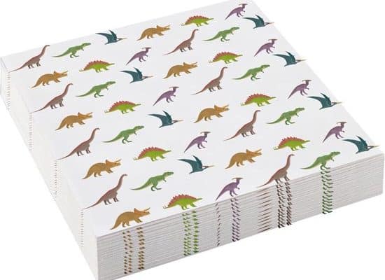 serviette dino promoballons