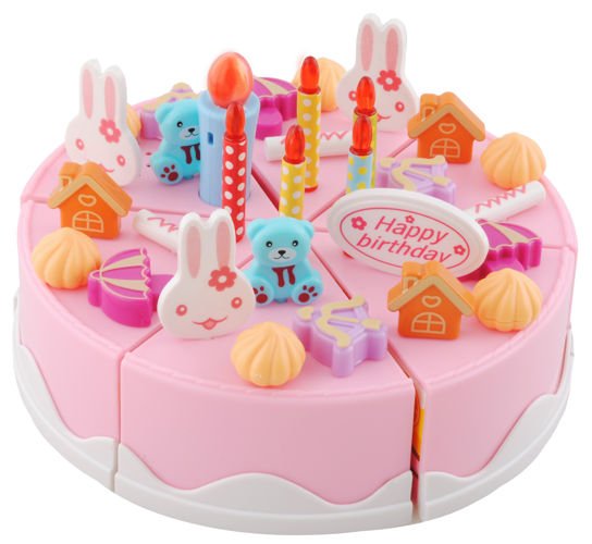 Gâteau d'anniversaire Jouet ,  lot de 75 pcs.