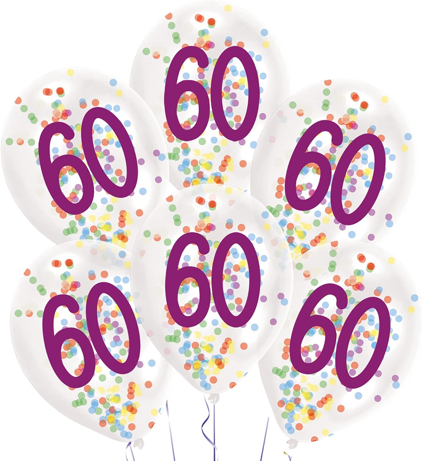 Ballons 60 Ans Amscan 194099037532 Promoballons Shop