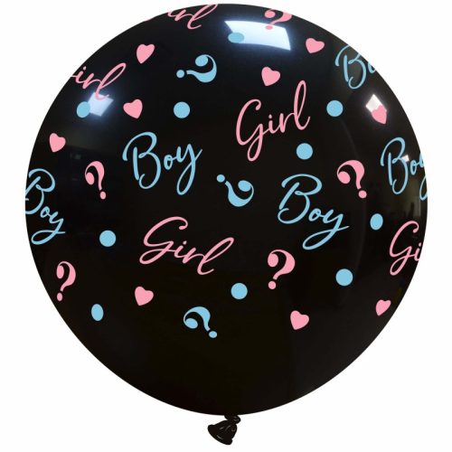 Gender reveal "boy or girl" ballon géant 34" (85 cm)