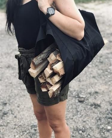 Sac à transport de bûches 45x98cm