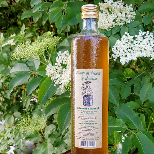 Sirop de fleurs de sureau 0.70 L