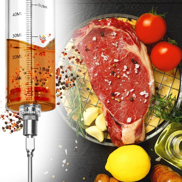 Aiguille Saumure seringue à viande