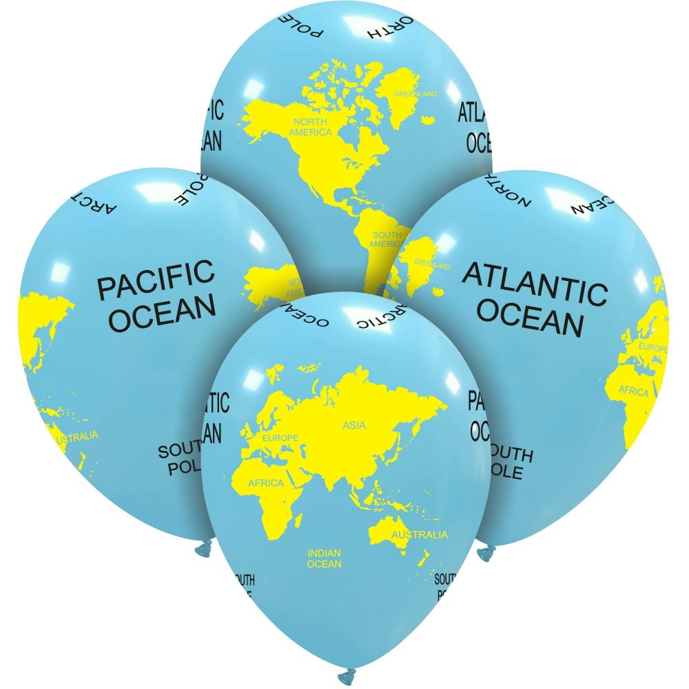 Ballons Globe Terre