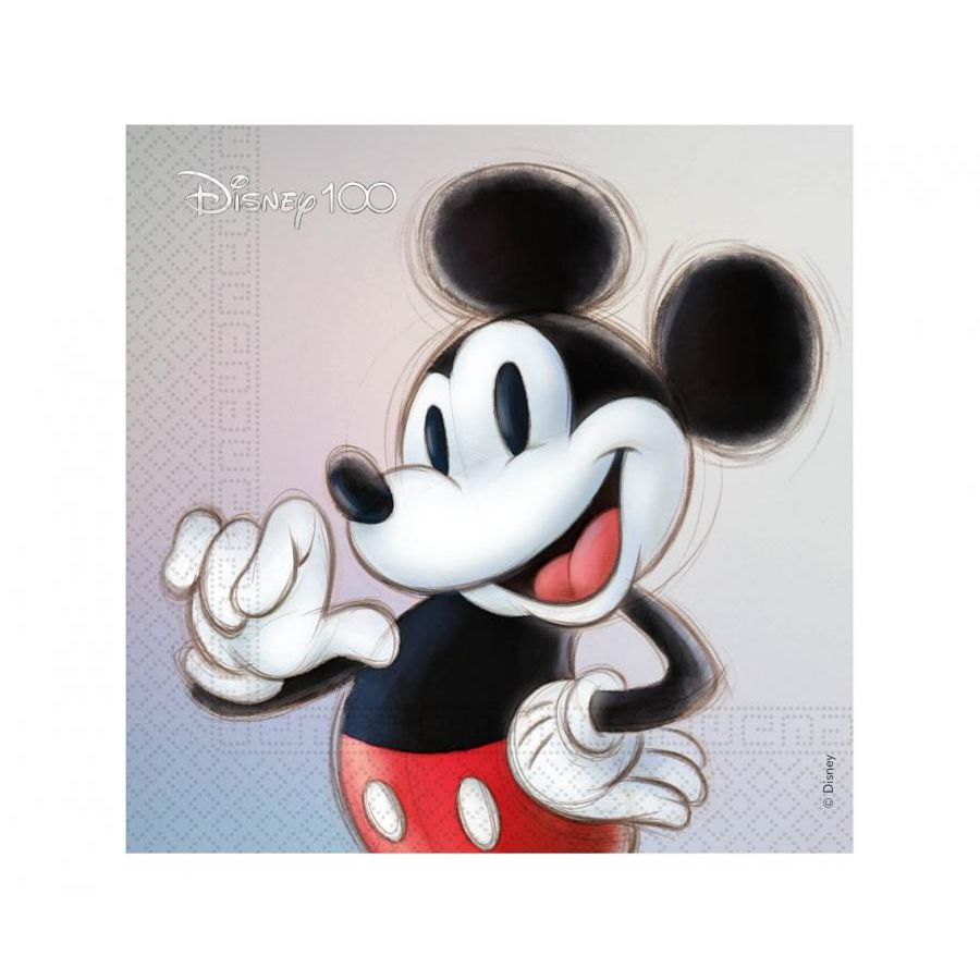 Serviettes Mickey Mouse 5201184956731 En Vente Sur Promoballons