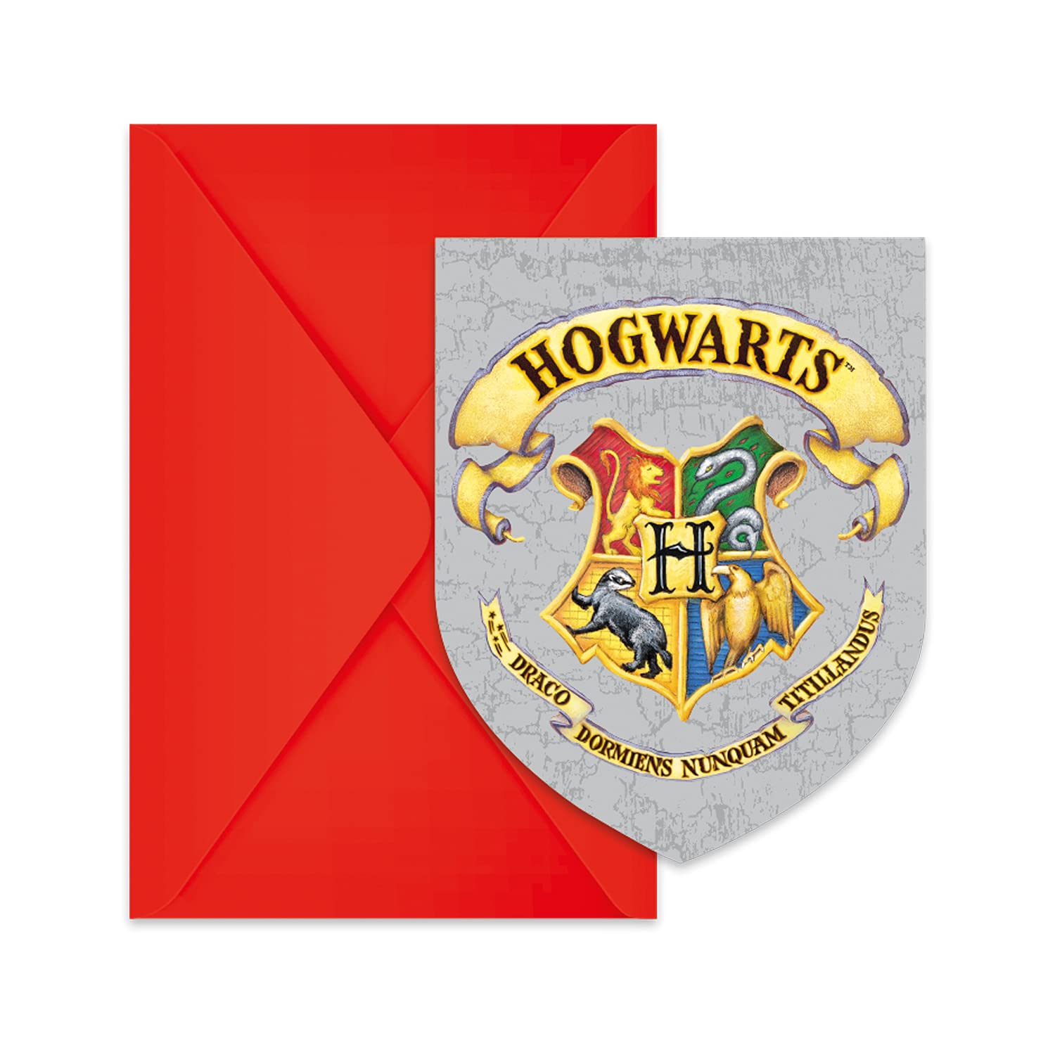 cartes d'invitation Poudlard Harry Potter
