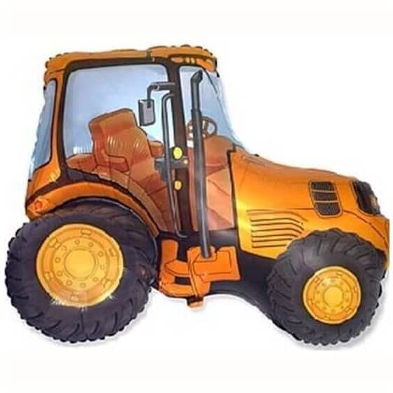 Ballon tracteur orange 5902973177695 7110767082041 promoballons shop
