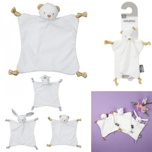 DOUDOU :  LICORNE ou LAPIN ou OURS