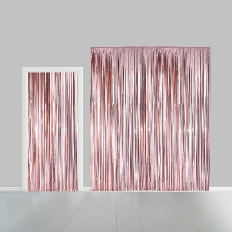 Rideau de porte or rose gold