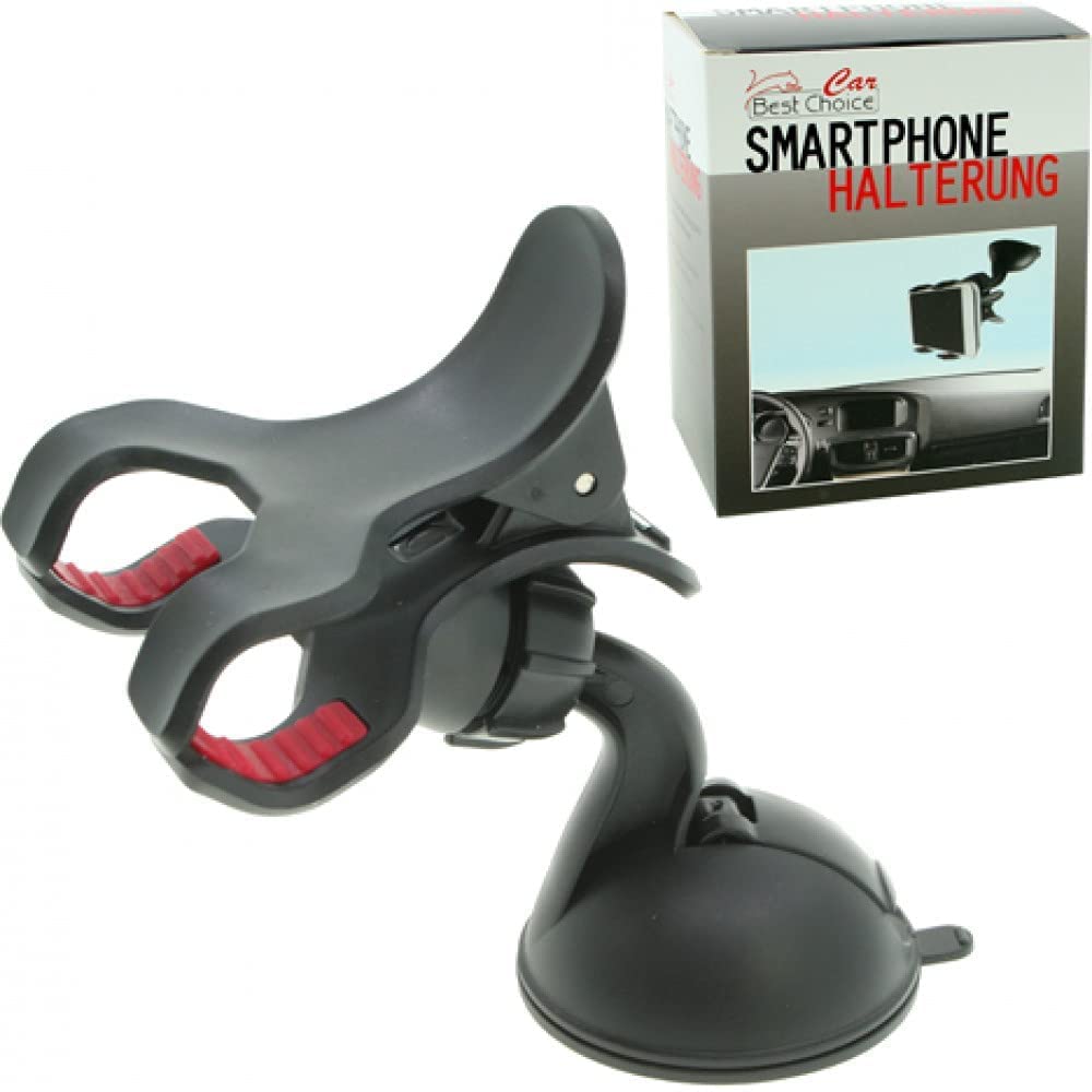 Support ventouse / voiture / pour téléphone GSM Smartphone jusqu'à 15.20cm