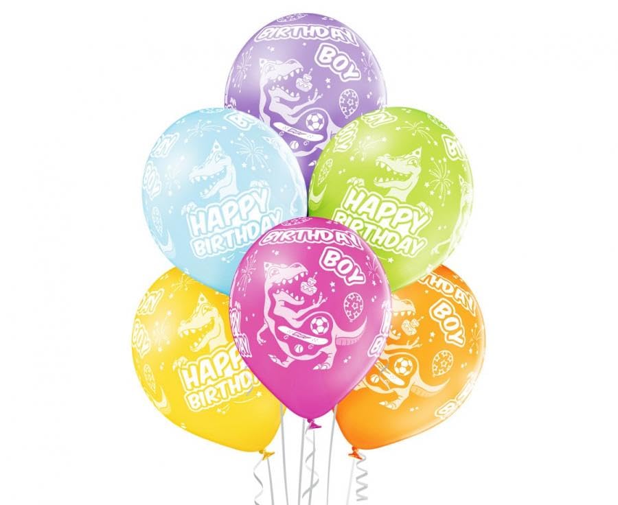 Dino Crazy + "boy" Garçon (pack de 6 pcs)