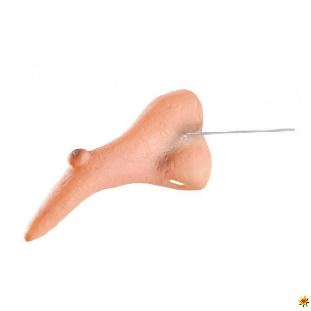 Nez de sorcière en plastique avec élastique