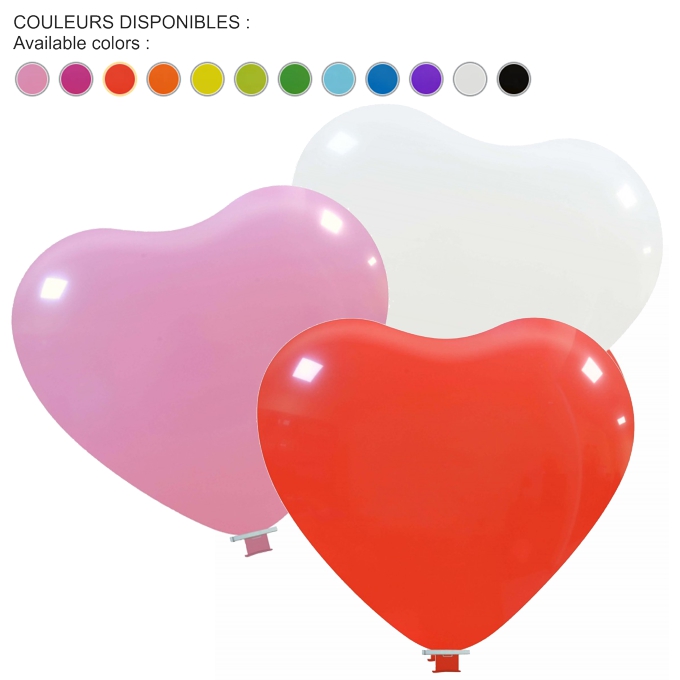 Ballons Coeurs 90cm 36inches Promoballons