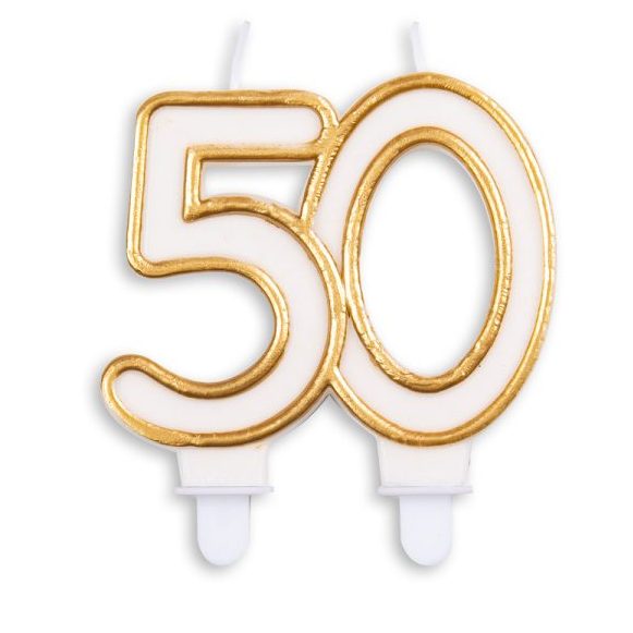 Bougie 50 Ans En Vente Sur Shop Promoballons