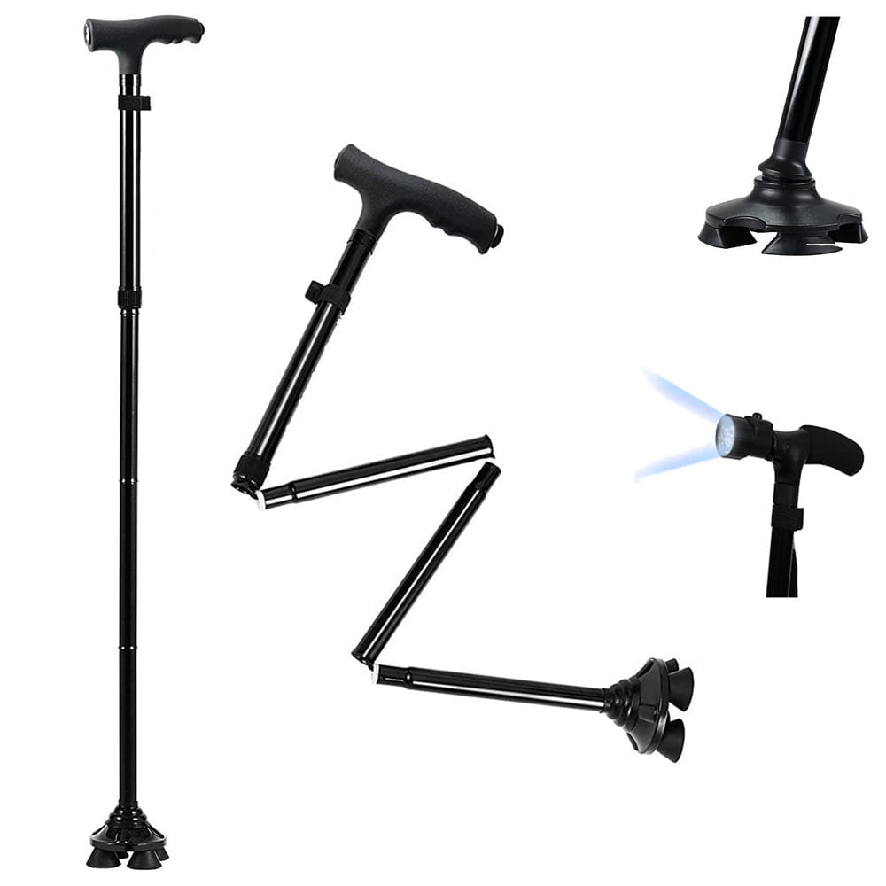 Canne Bâton de marche pliable + lampe LED 5907451306253 shop promoballons