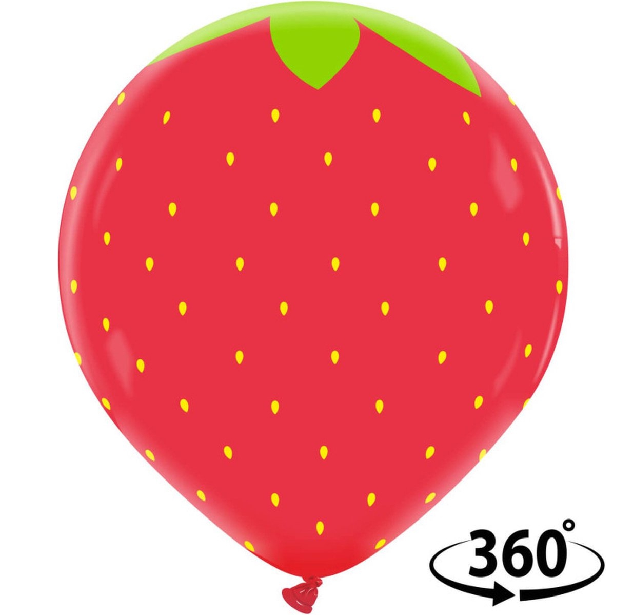 Ballon fraise 60cm 8019081171730 promoballons