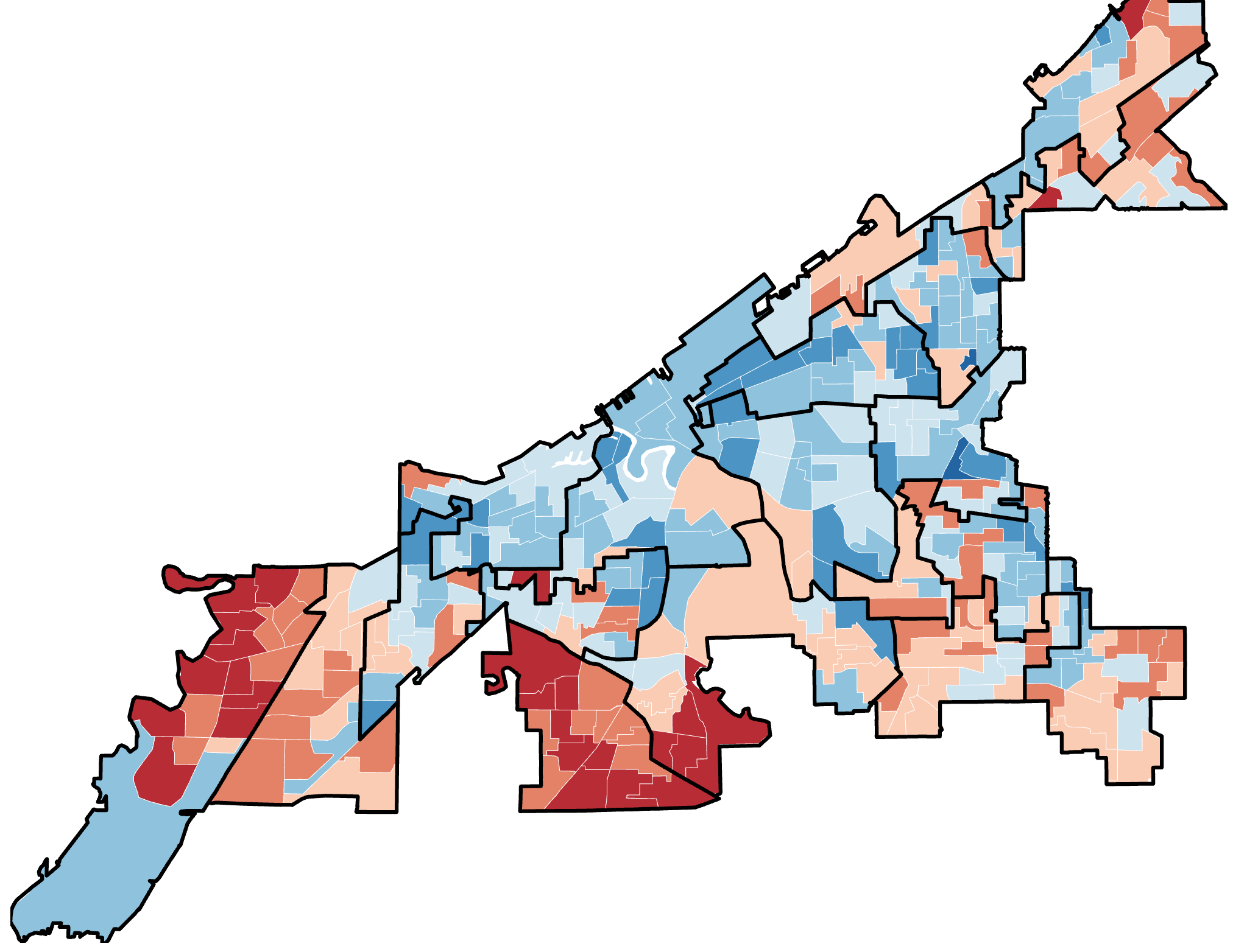 See a map of how Cleveland voted on Issue 38, the People’s Budget