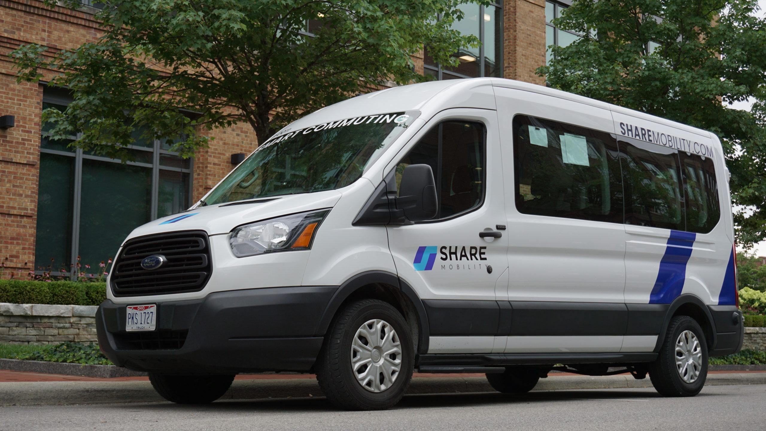 SHARE Mobility vans like the one seen here help people get to jobs in Solon 