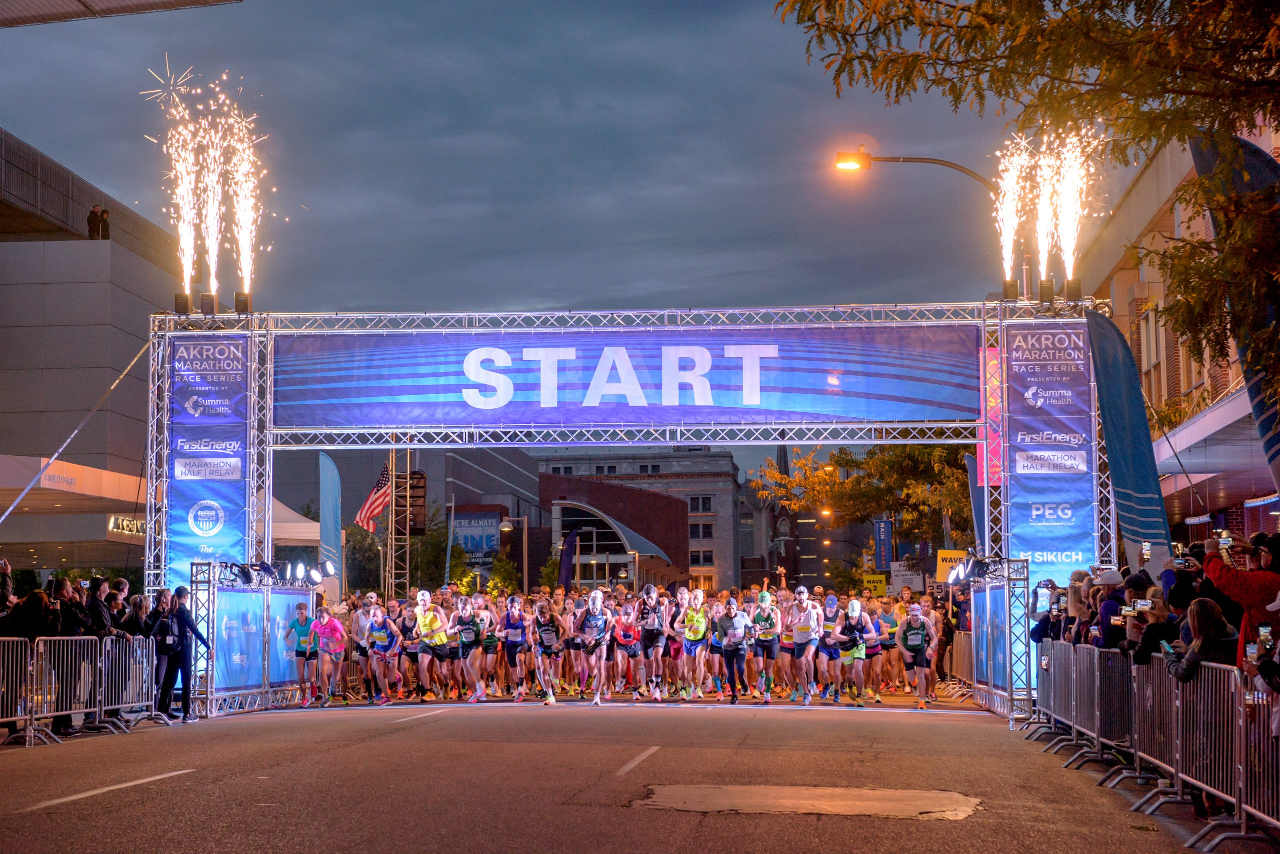 22nd Annual FirstEnergy Akron Marathon, Half Marathon & Team Relay set for Sept. 27-28