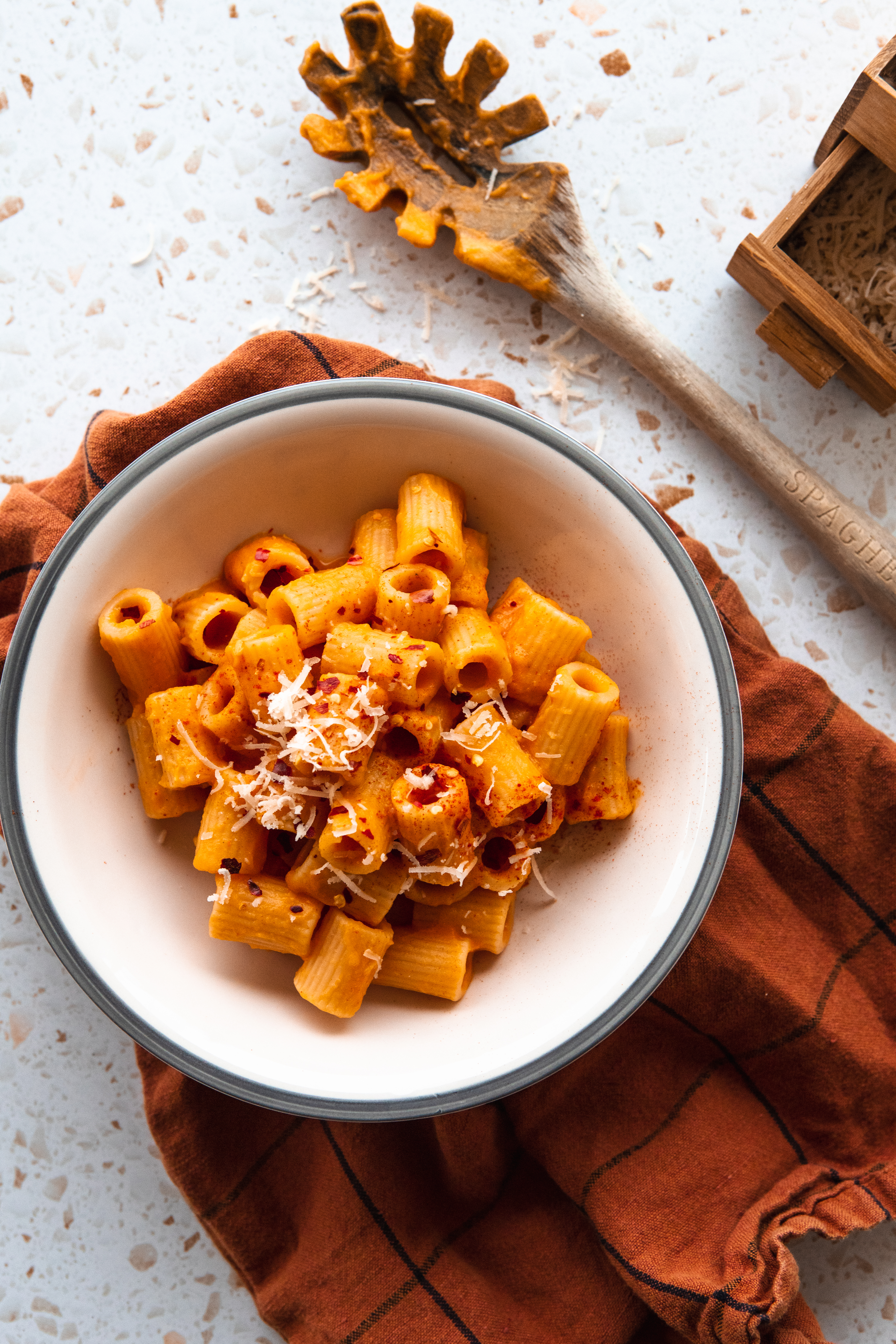 Pasta Med Kremet Gresskar Silje Spiser
