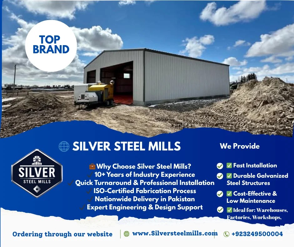 Prefabricated Industrial Shed Manufacturers in Pakistan