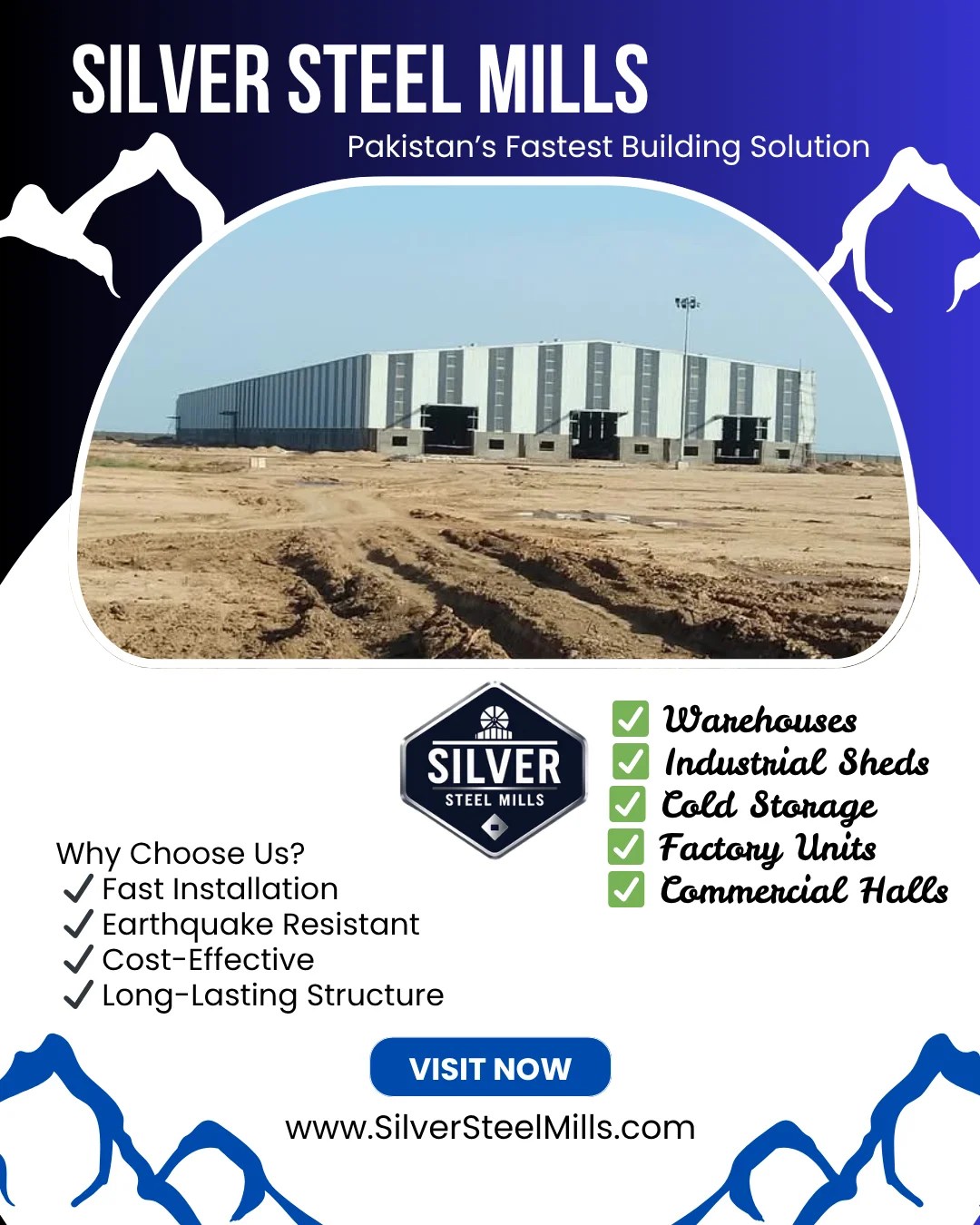 Steel Fabrication in Pakistan: Why Silver Steel Mills Is Your Trusted Partner