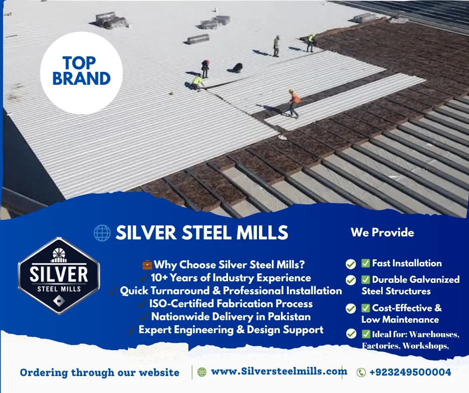 Dairy Farm Shed Price in Pakistan – Steel Buildings by SilverSteelMills.com