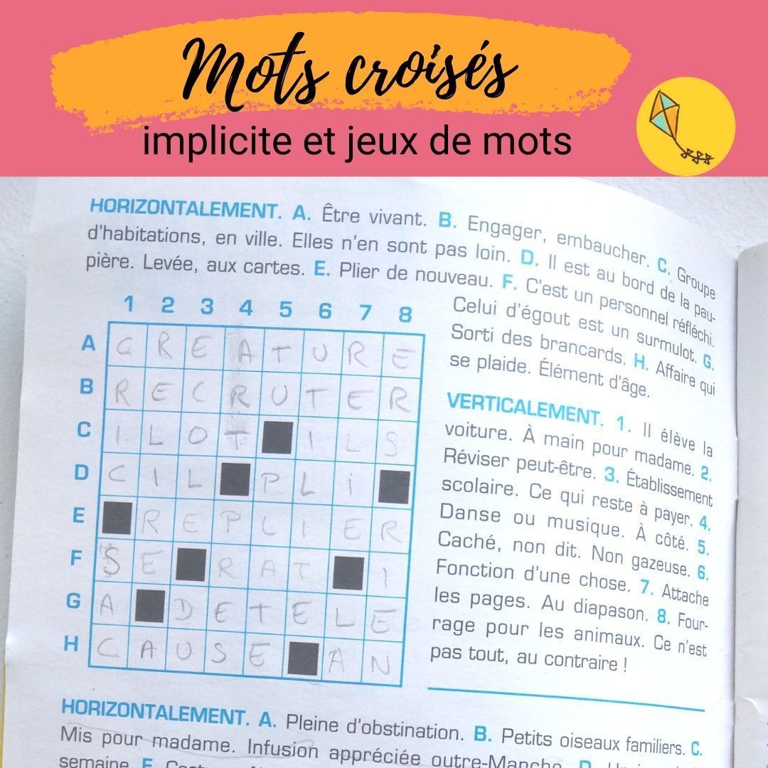 Apprendre Avec Des Cahiers De Jeux S Instruire Autrement
