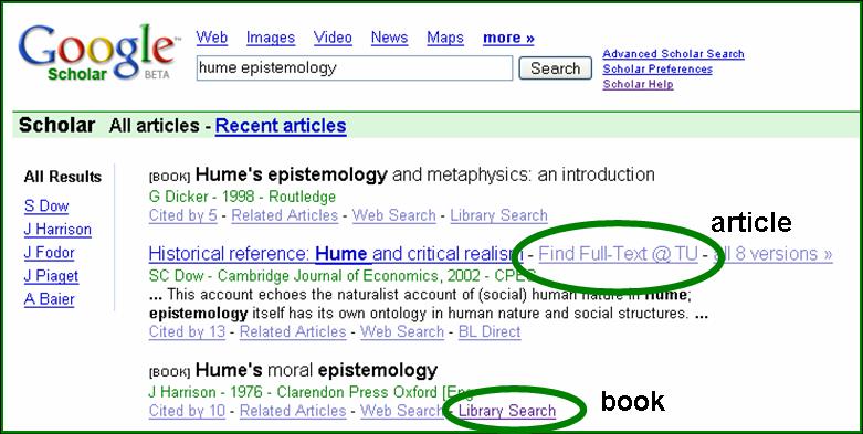 Use Google Scholar to Find Full-Text @ TU | Temple University Libraries News