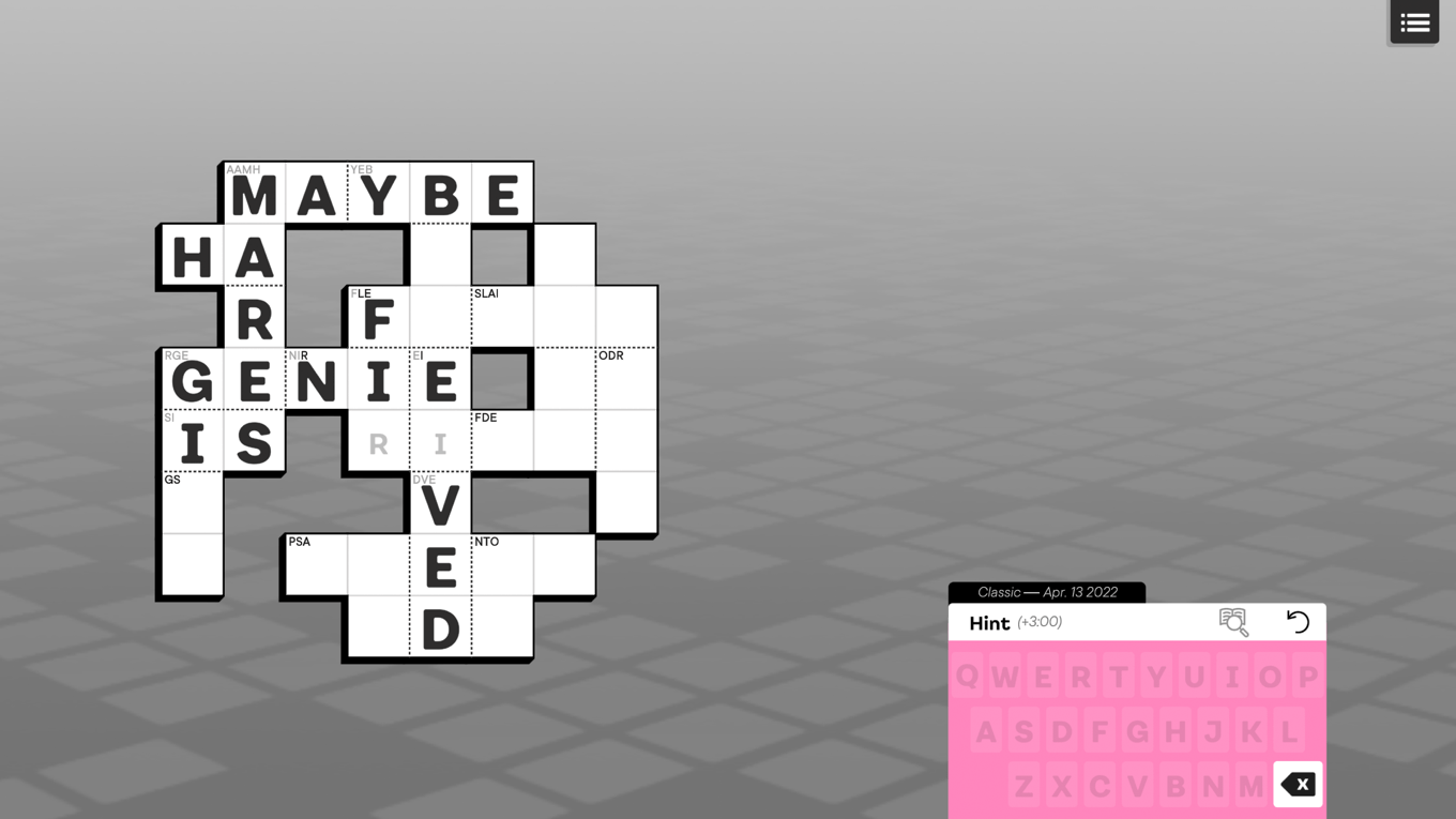 Knotwords Offers Crossword Puzzles Without Clues Six Colors