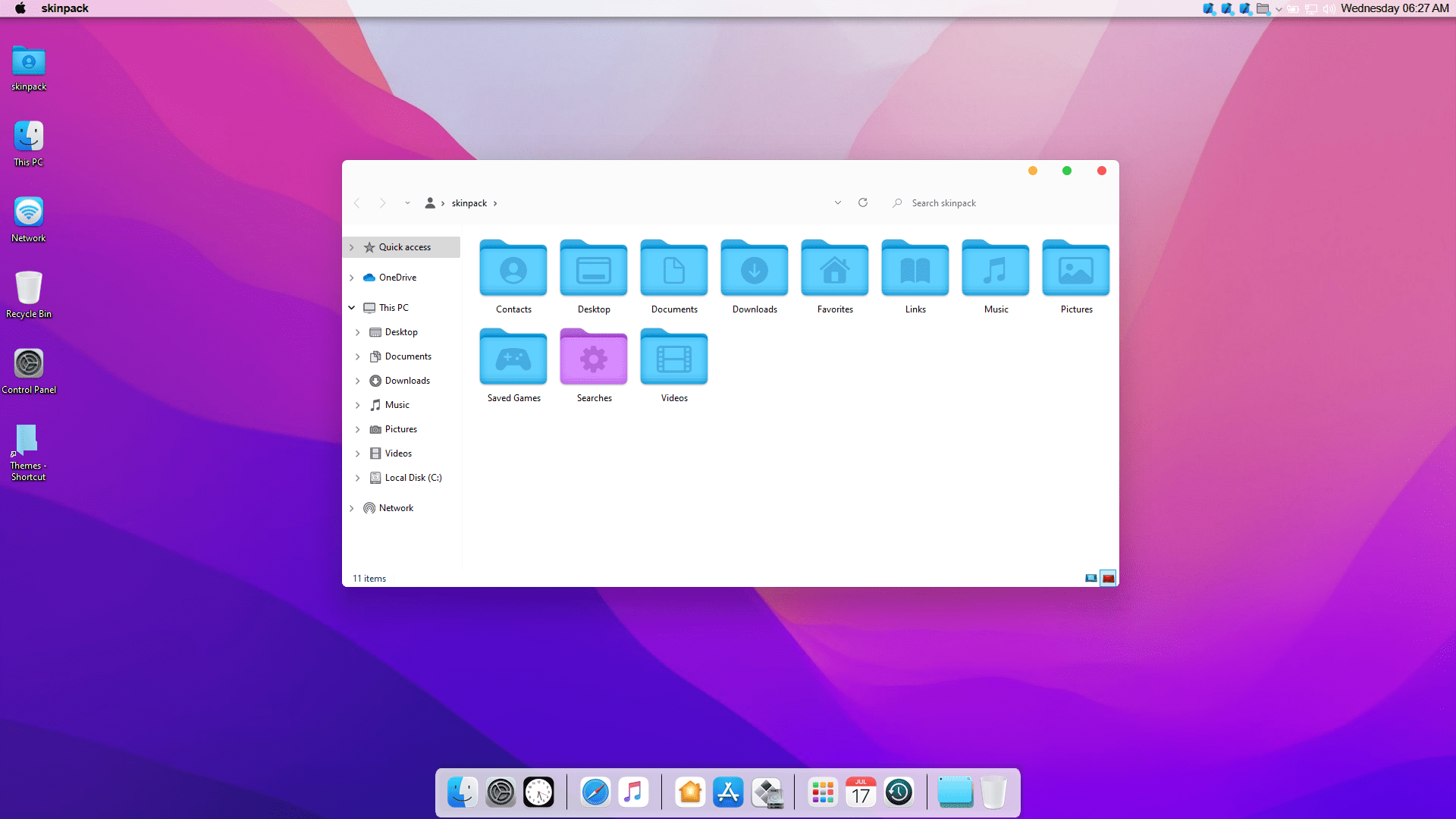 Macos Monterey Skinpack Skin Pack Theme For Windows 11 10