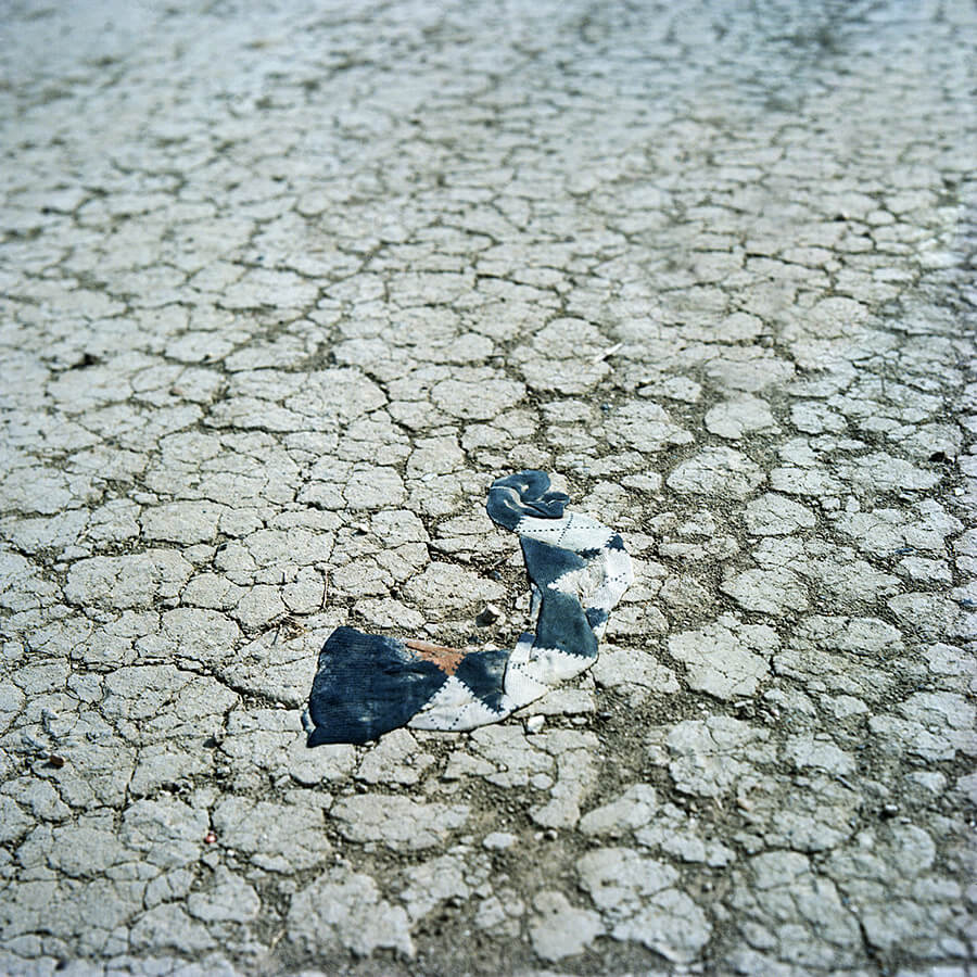Susan Harbage Page, Argyle sock, Brownsville, Texas, 2007.