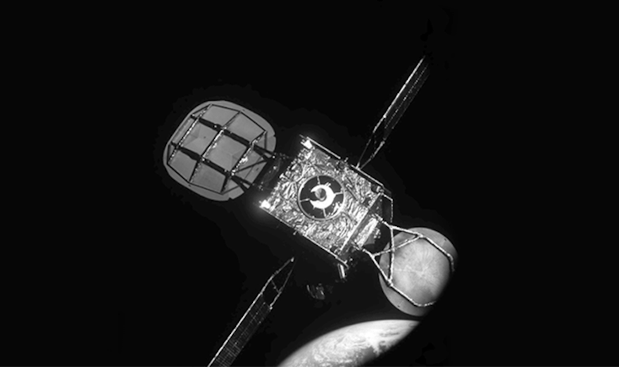 Northrop Grumman's MEV-1 snapped this picture of Intelsat-901 prior to docking with the satellite.