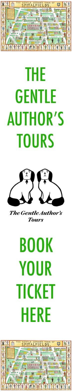Advert for The Gentle Authors Tours