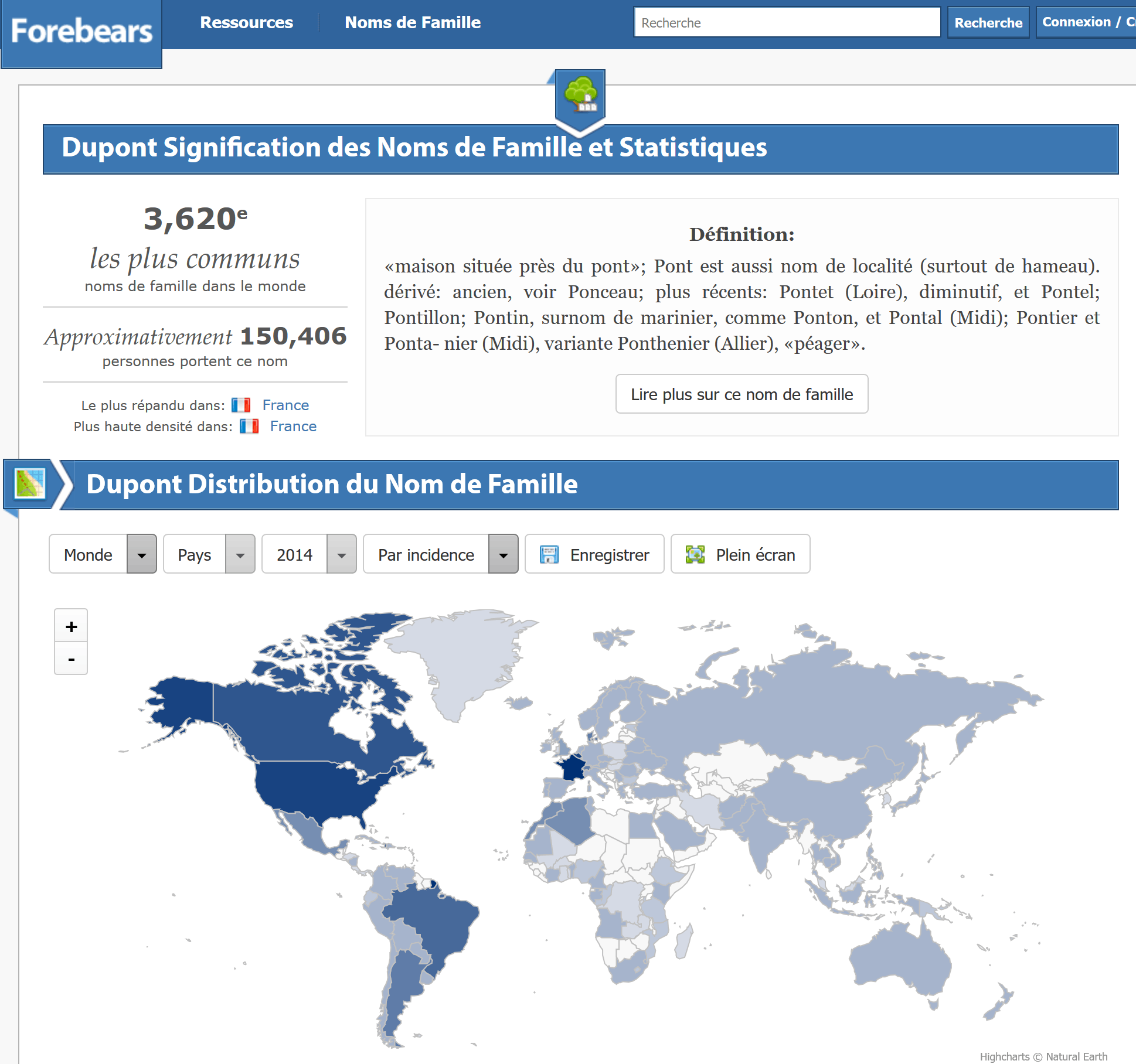 Etudiez Les Origines Des Noms De Familles Avec Vos Eleves Sur Forebears Splc Be