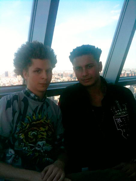 Michael Cera gets a Jersey Shore The Blowout hairdo from DJ Paul DelVecchio