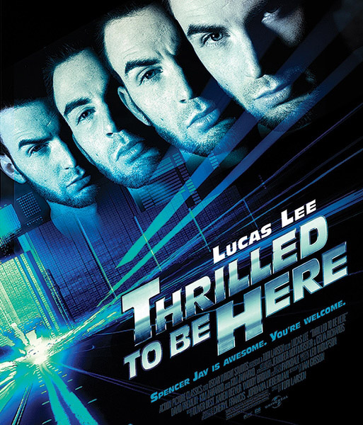 Movie poster for Lucas Lee's 'Thrilled To Be Here' from Scott Pilgrim Vs the World