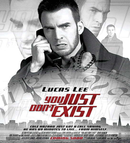 Lucas Lee You Just Don't Exist movie poster from Scott Pilgrim vs. the World