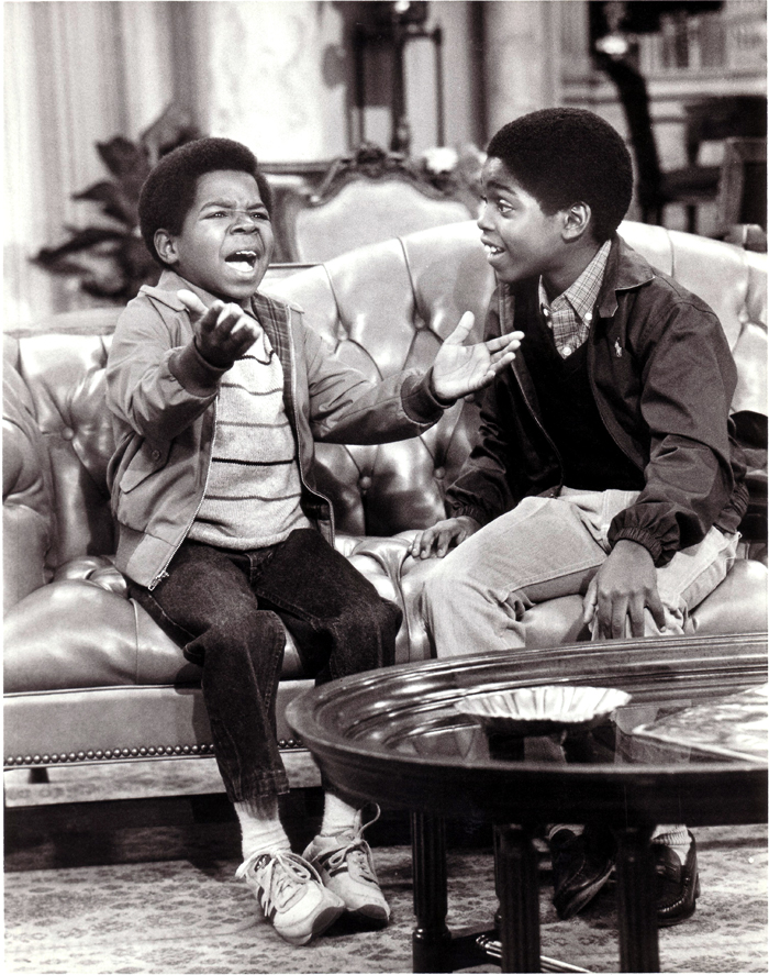 Gary Coleman as Arnold and Shavar Ross as Dudley on Diff-rent Strokes