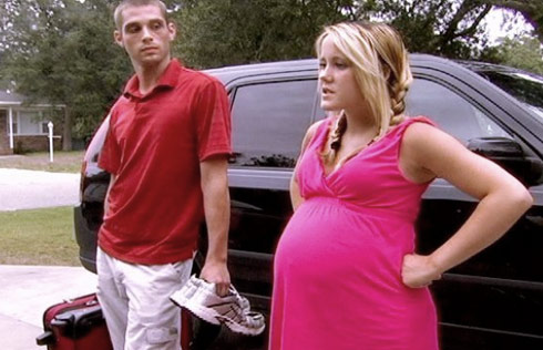 16 and Pregnant Jenelle Evans and baby daddy Andrew Lewis