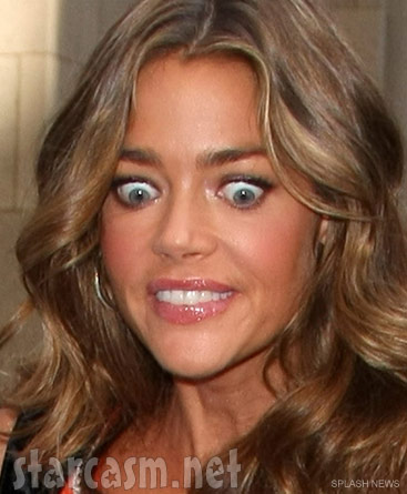 Denise Richards bug eyed photo - tribute to Ramona Singer?